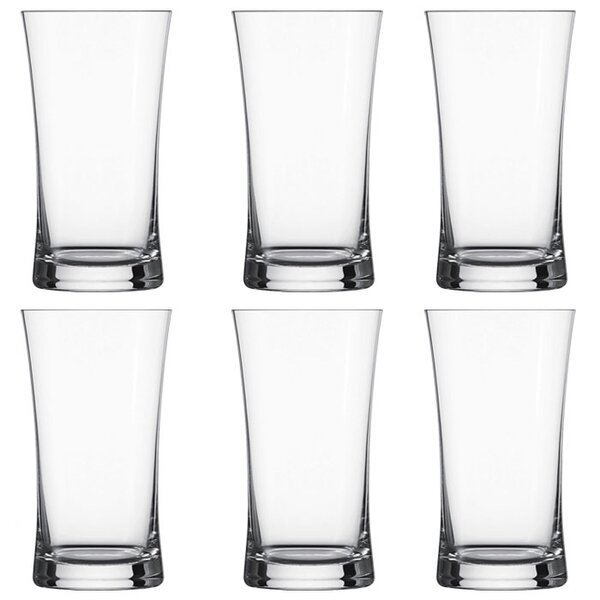 Schott Zwiesel Basic Beer 6 Piece 203oz Crystal Glass Pint Glass Glassware Set And Reviews 